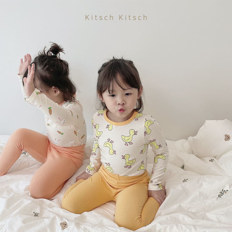 Kitsch Kitsch - Korean Children Fashion - #kidsstore - Kitsch Pattern Easywear Set 1+1 - 5
