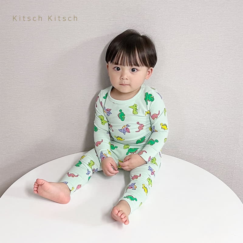 Kitsch Kitsch - Korean Children Fashion - #littlefashionista - Kitsch Pattern Easywear Set 1+1 - 8