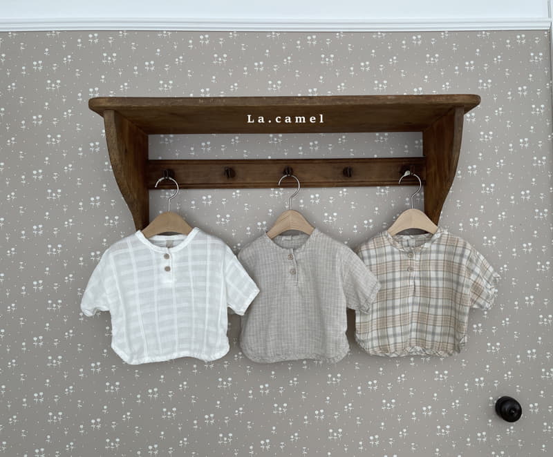 La Camel - Korean Baby Fashion - #babywear - Lev Bebe Shirt - 7