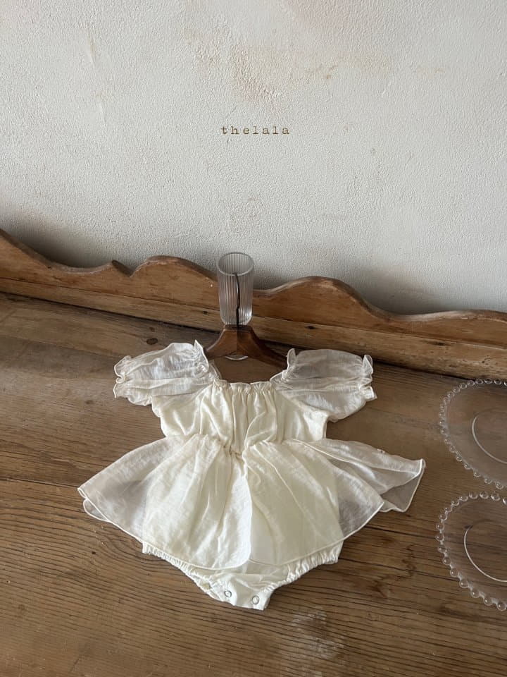 Lala - Korean Baby Fashion - #babyboutique - Milk Knee Bodysuit - 6