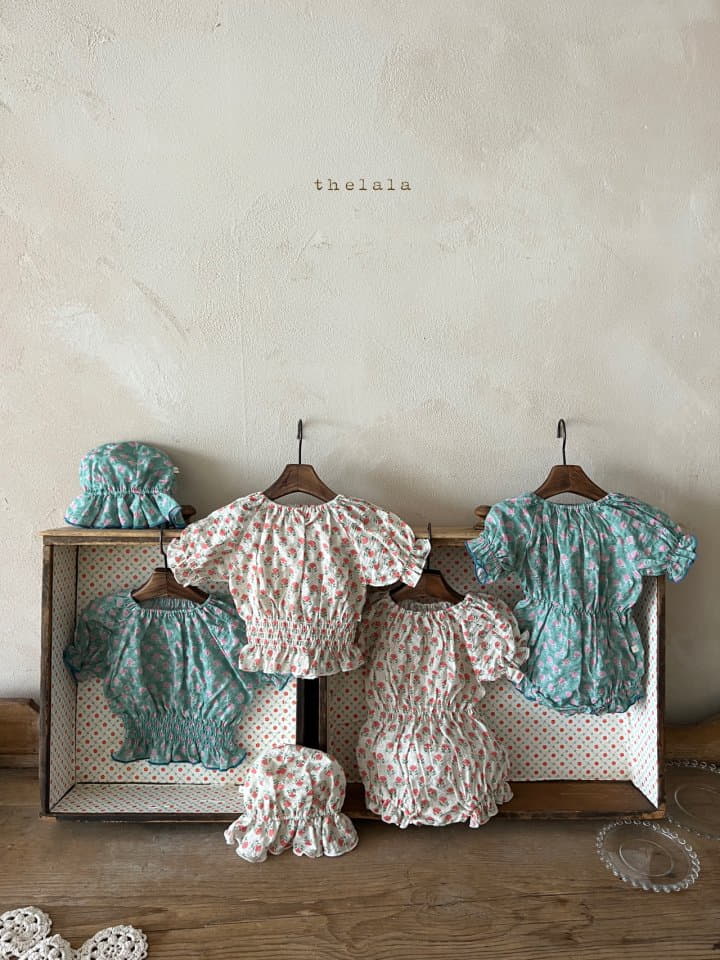 Lala - Korean Baby Fashion - #babyboutiqueclothing - Carnation Bodysuit