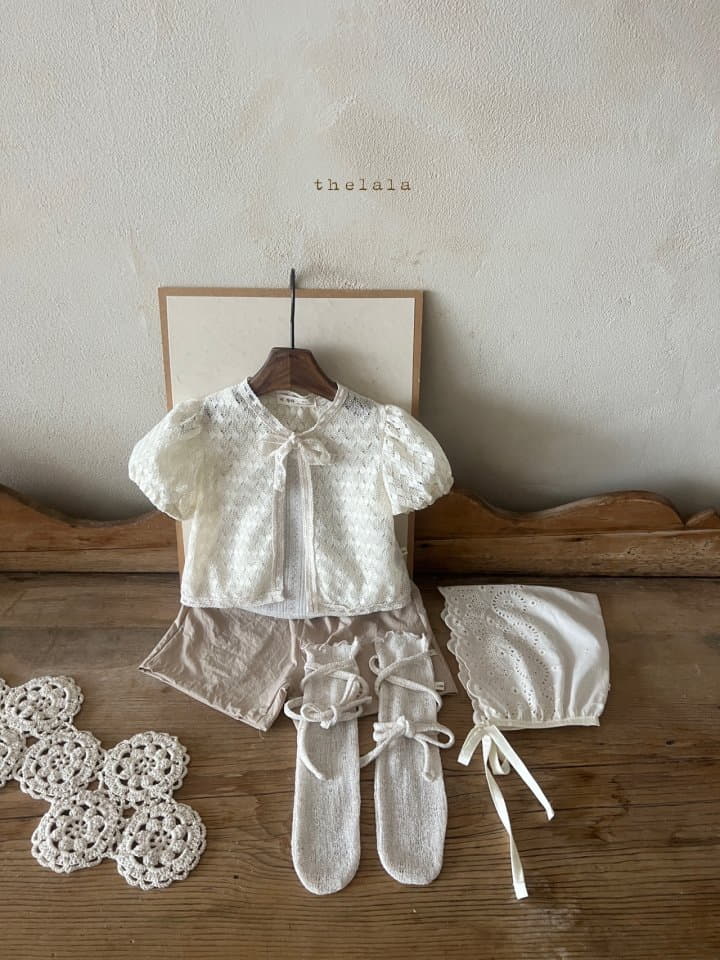 Lala - Korean Baby Fashion - #babyfashion - Anne Embroidery Bonnet - 3