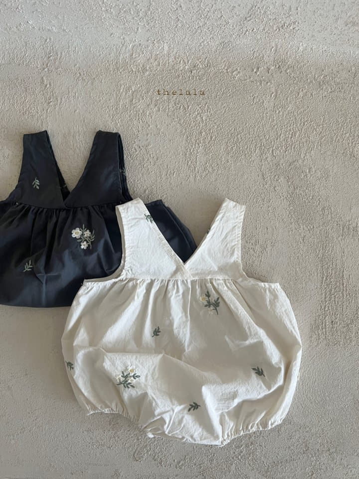 Lala - Korean Baby Fashion - #babyfever - Oli Embrodiery Bodysuit - 12