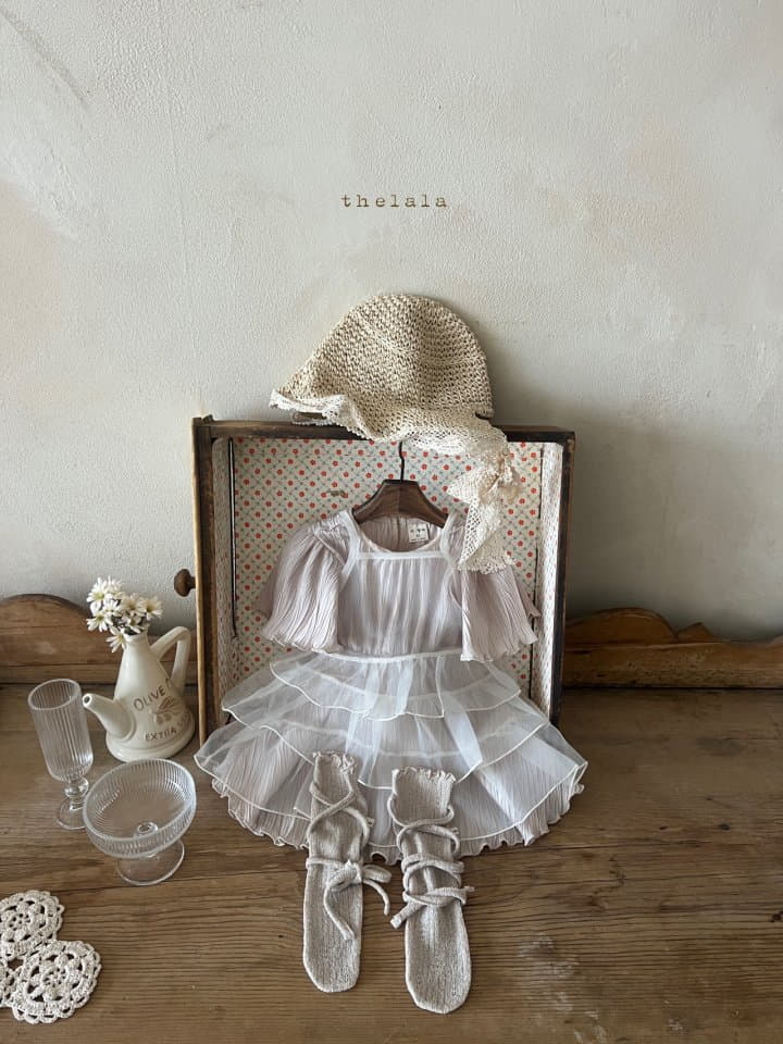 Lala - Korean Baby Fashion - #babylifestyle - Lace Rattan Bonnet - 3