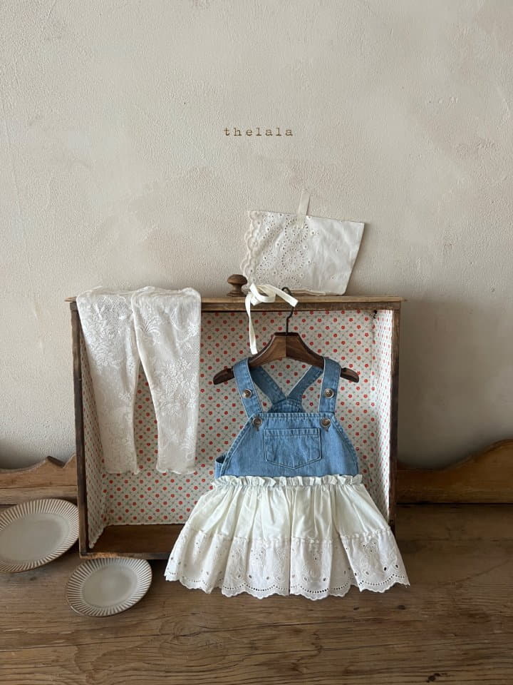 Lala - Korean Baby Fashion - #babyoninstagram - Anne Embroidery Bonnet - 7