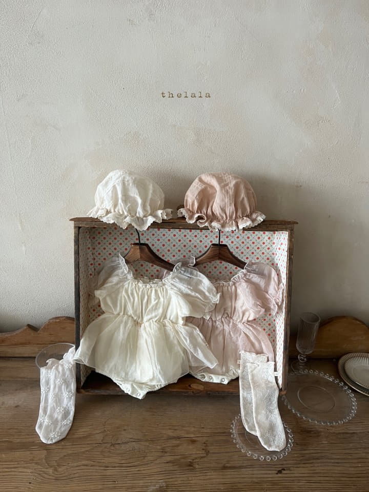 Lala - Korean Baby Fashion - #babyoutfit - Milk Knee Bodysuit