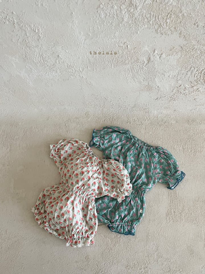 Lala - Korean Baby Fashion - #babywear - Carnation Bodysuit - 11