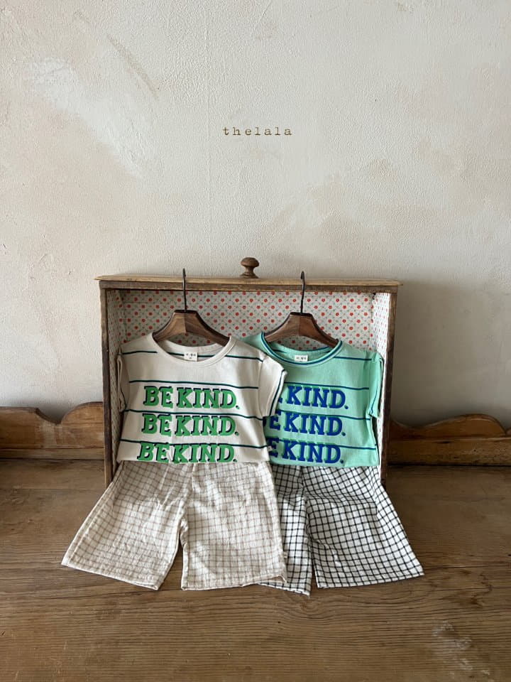 Lala - Korean Children Fashion - #prettylittlegirls - Check Pants