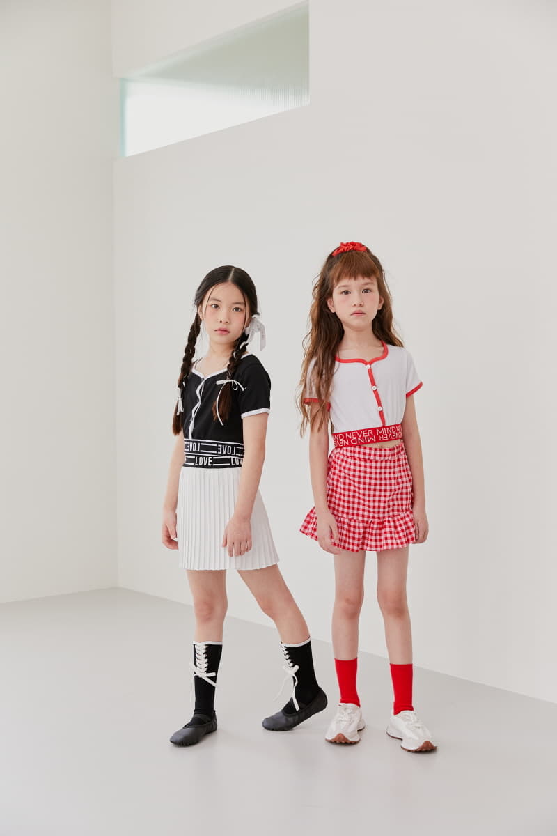 Lilas - Korean Children Fashion - #prettylittlegirls - High Teen Frill Skirt - 4