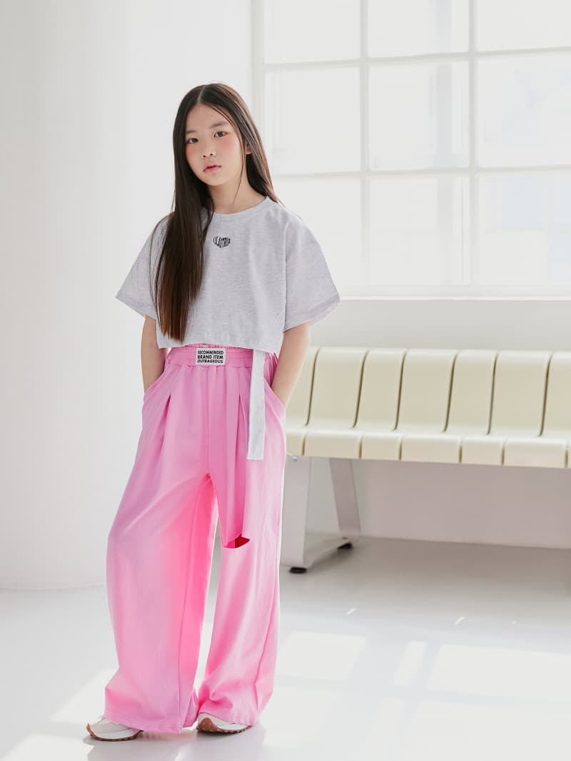 Lilas - Korean Children Fashion - #childrensboutique - Icon Buckle Tee - 11