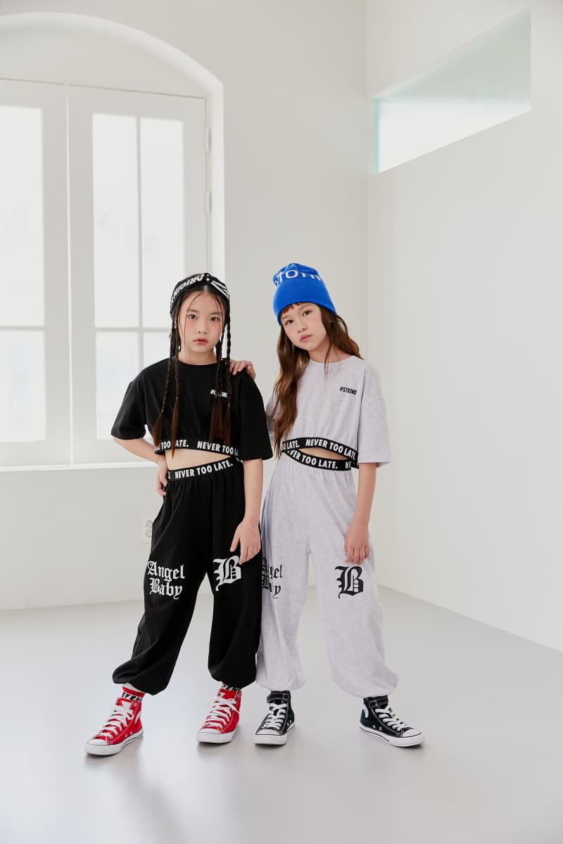 Lilas - Korean Children Fashion - #childrensboutique - Band Crop Tee - 9