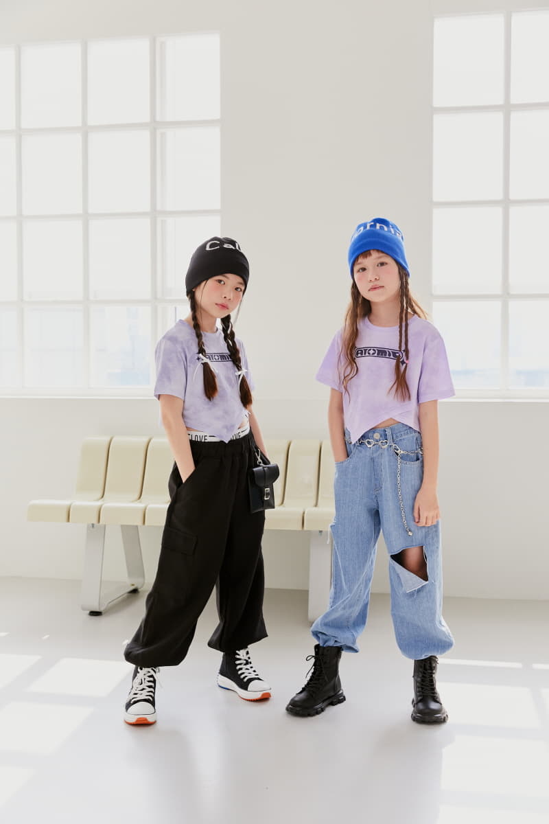 Lilas - Korean Children Fashion - #childrensboutique - Olly Unbal Tee - 5