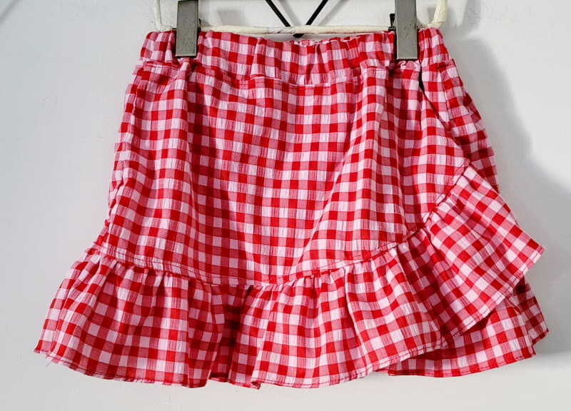 Lilas - Korean Children Fashion - #designkidswear - High Teen Frill Skirt - 7