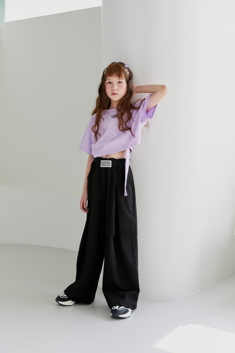 Lilas - Korean Children Fashion - #designkidswear - One Top Pants - 2