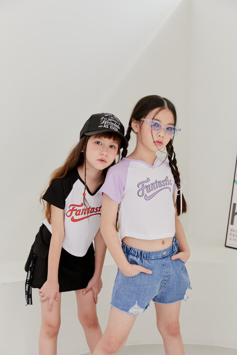Lilas - Korean Children Fashion - #designkidswear - One Pick Tee