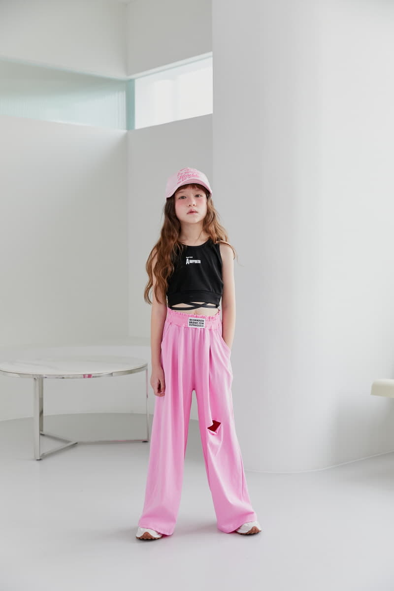 Lilas - Korean Children Fashion - #childrensboutique - Happy Sleeveless - 4