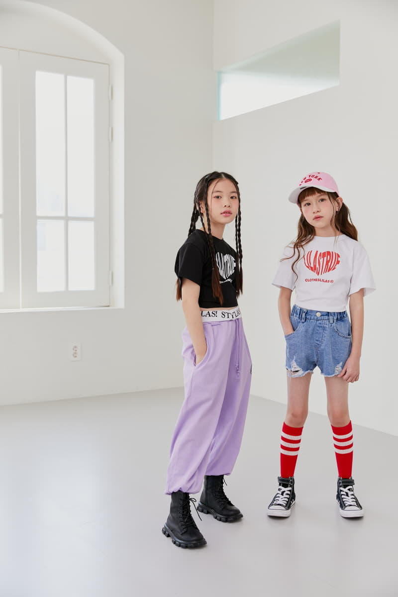 Lilas - Korean Children Fashion - #designkidswear - Ribbon Crop Tee - 11