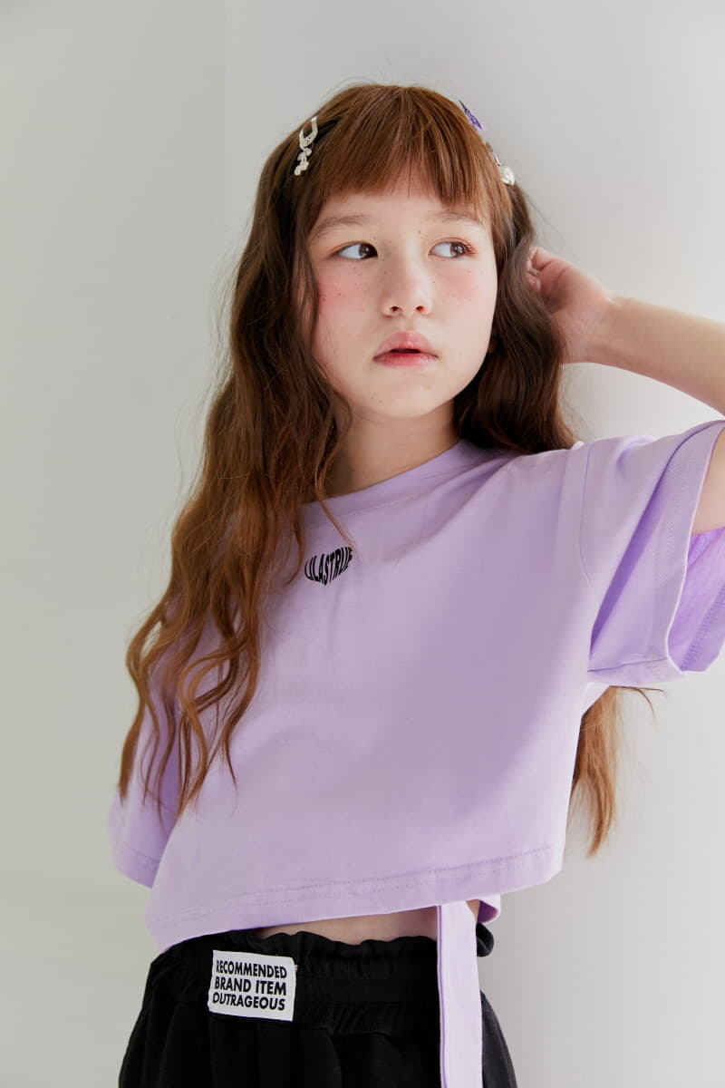 Lilas - Korean Children Fashion - #discoveringself - One Top Pants - 3