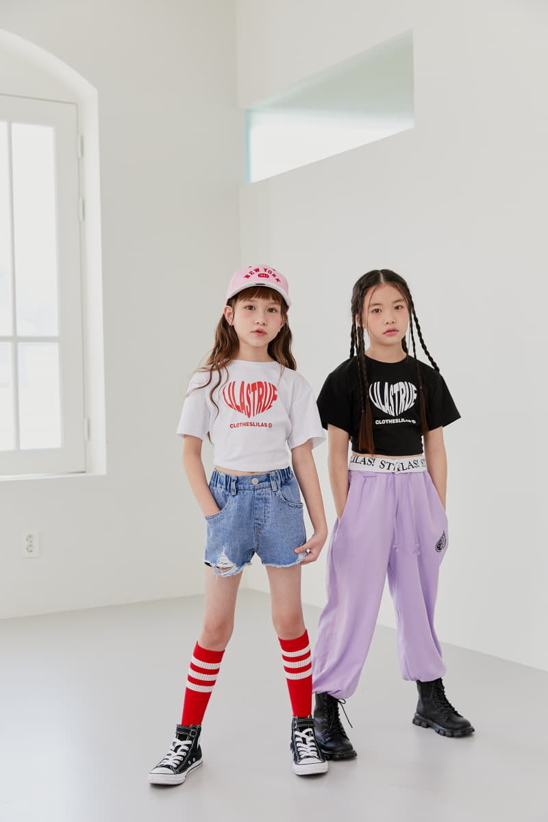 Lilas - Korean Children Fashion - #discoveringself - Ribbon Crop Tee - 12