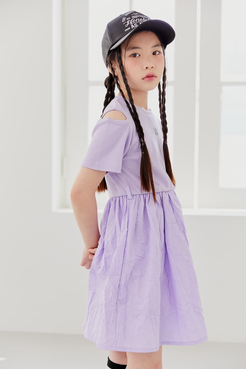 Lilas - Korean Children Fashion - #kidsshorts - Holic One-piece - 12