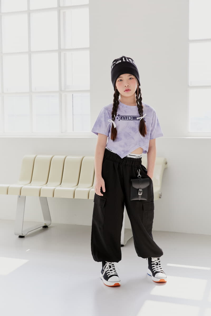 Lilas - Korean Children Fashion - #kidsshorts - Olly Unbal Tee - 9