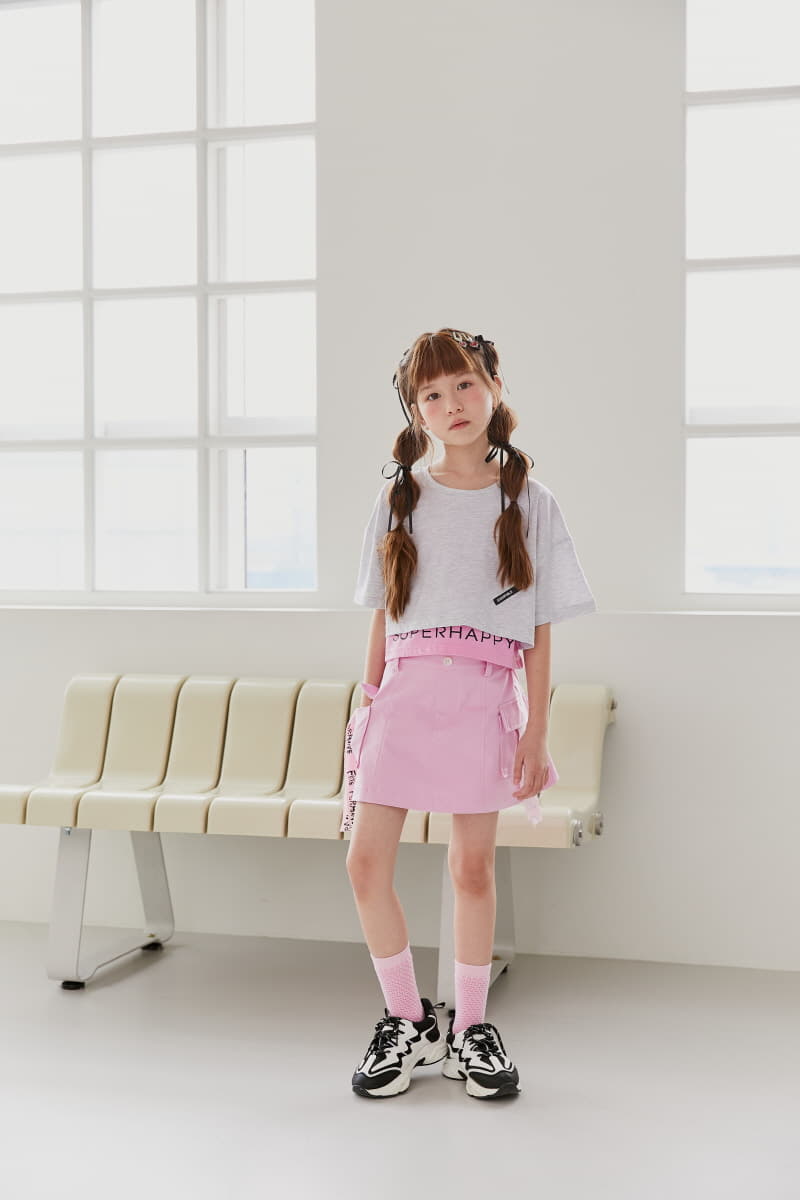 Lilas - Korean Children Fashion - #kidsstore - Candy Cargo Skirt - 12