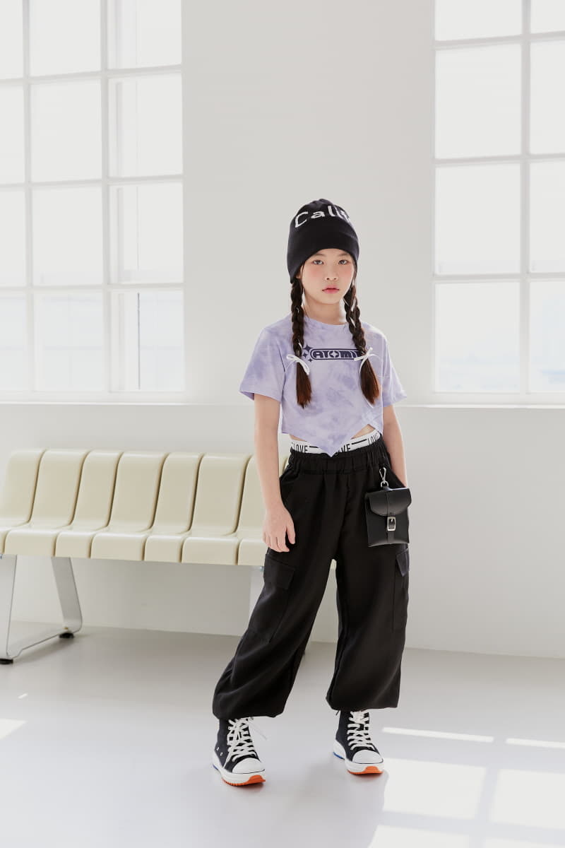 Lilas - Korean Children Fashion - #kidsstore - Olly Unbal Tee - 10