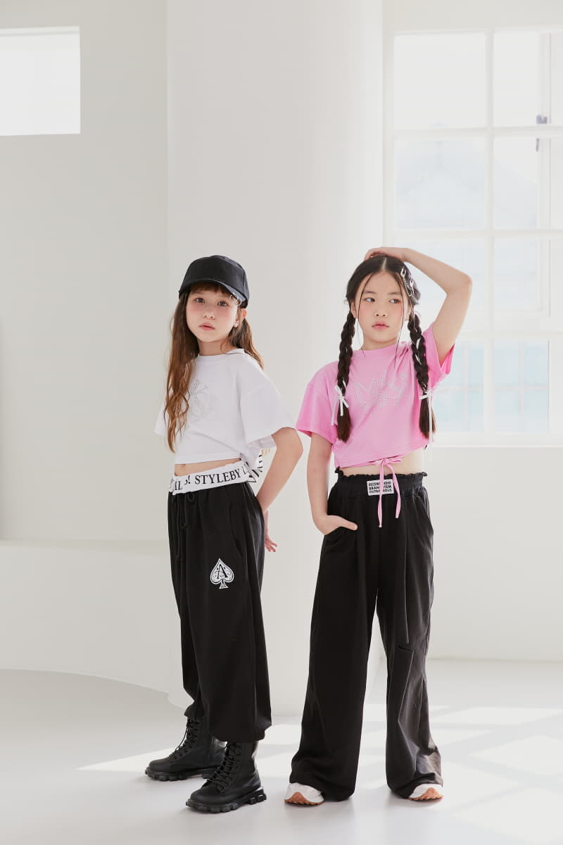 Lilas - Korean Children Fashion - #kidsstore - Roran Crop Tee - 7