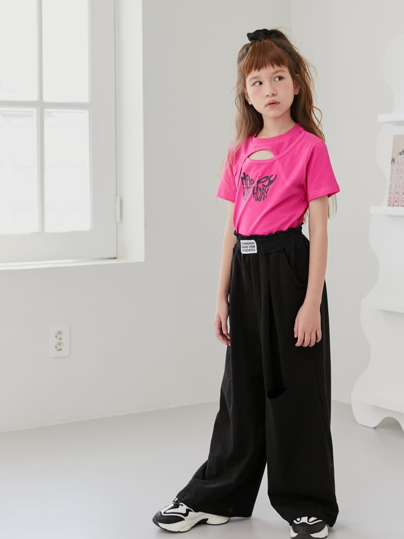 Lilas - Korean Children Fashion - #kidsstore - Cross Tee - 3