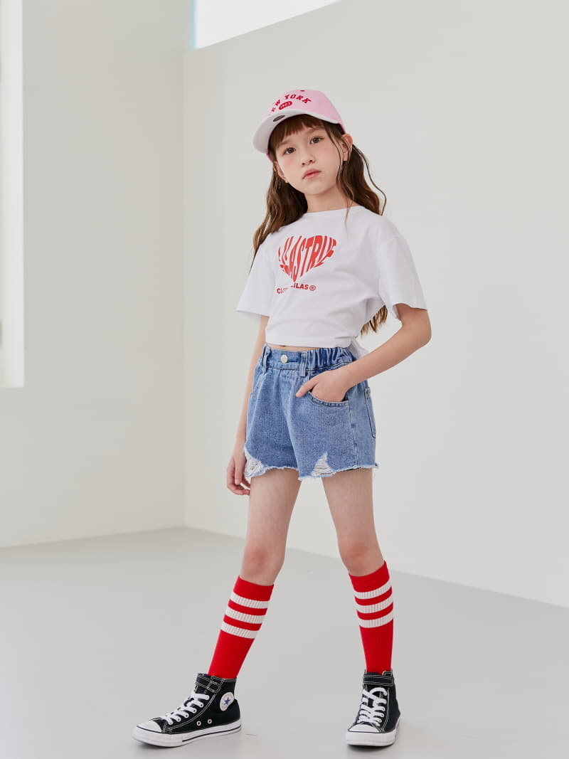 Lilas - Korean Children Fashion - #kidzfashiontrend - Ribbon Crop Tee - 2