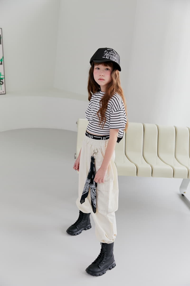 Lilas - Korean Children Fashion - #magicofchildhood - Roran Crop Tee - 11