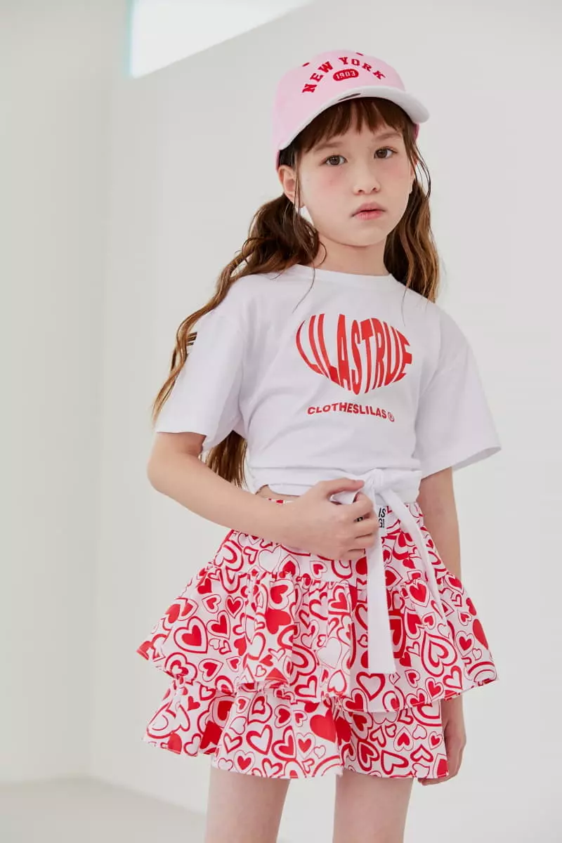 Lilas - Korean Children Fashion - #minifashionista - Ribbon Crop Tee - 6