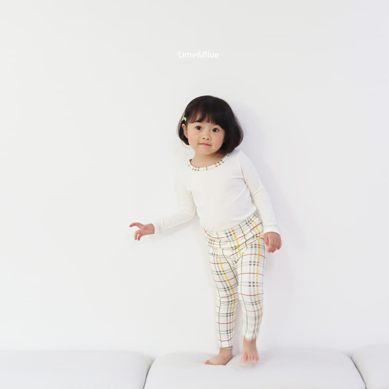 Lime & Blue - Korean Children Fashion - #childofig - Basic Check Easywear - 7