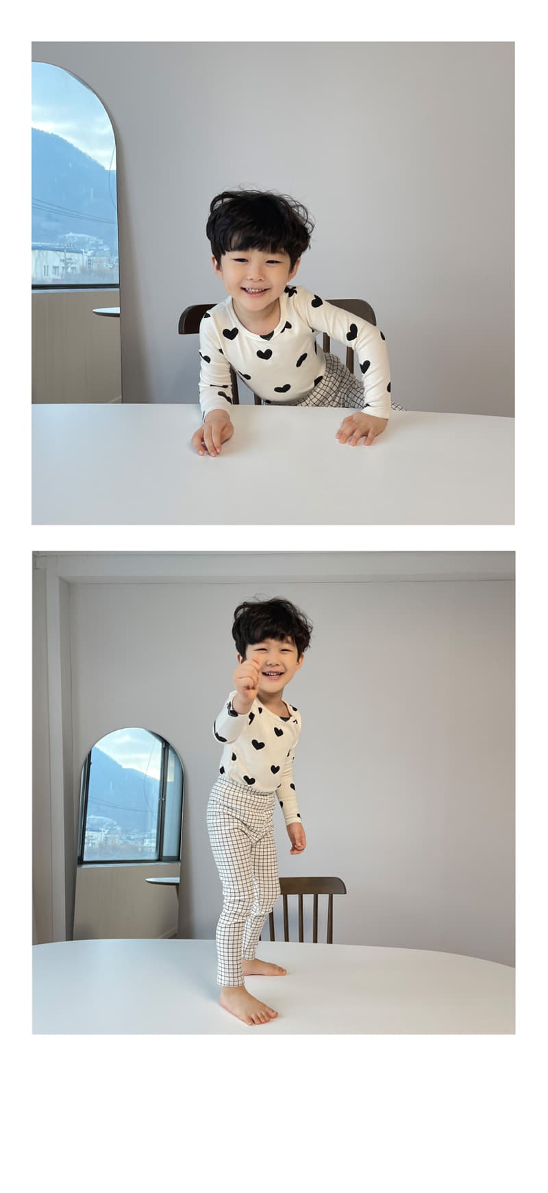 Lime & Blue - Korean Children Fashion - #childofig - Heart Coco Easywear - 8