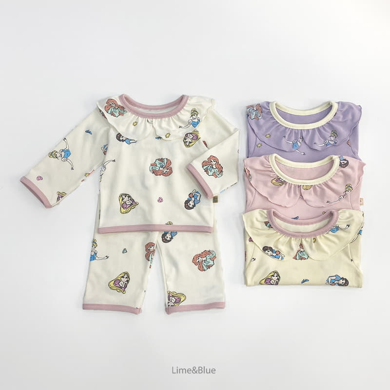 Lime & Blue - Korean Children Fashion - #prettylittlegirls - Princess Easywear - 4