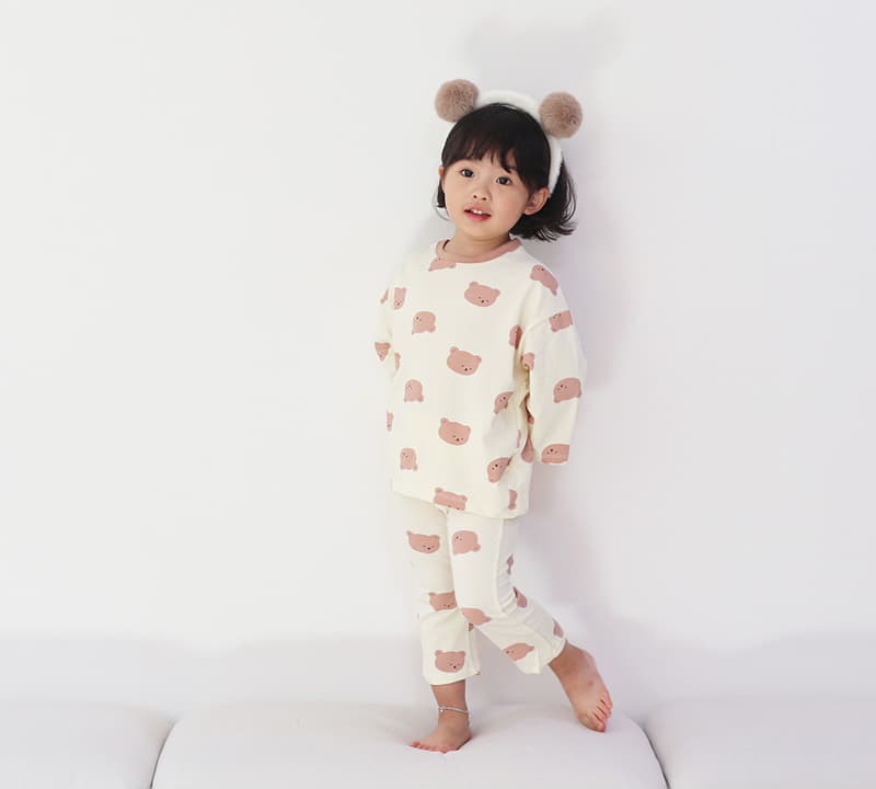 Lime & Blue - Korean Children Fashion - #childrensboutique - Bear Easywear - 7