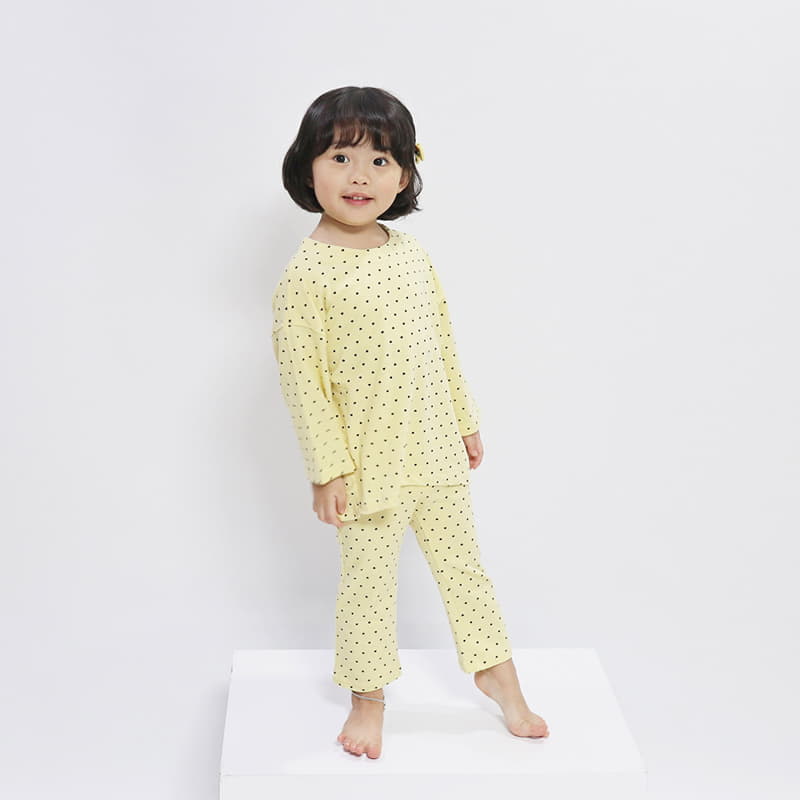 Lime & Blue - Korean Children Fashion - #childrensboutique - Kid Heart Best Family Easywear - 12