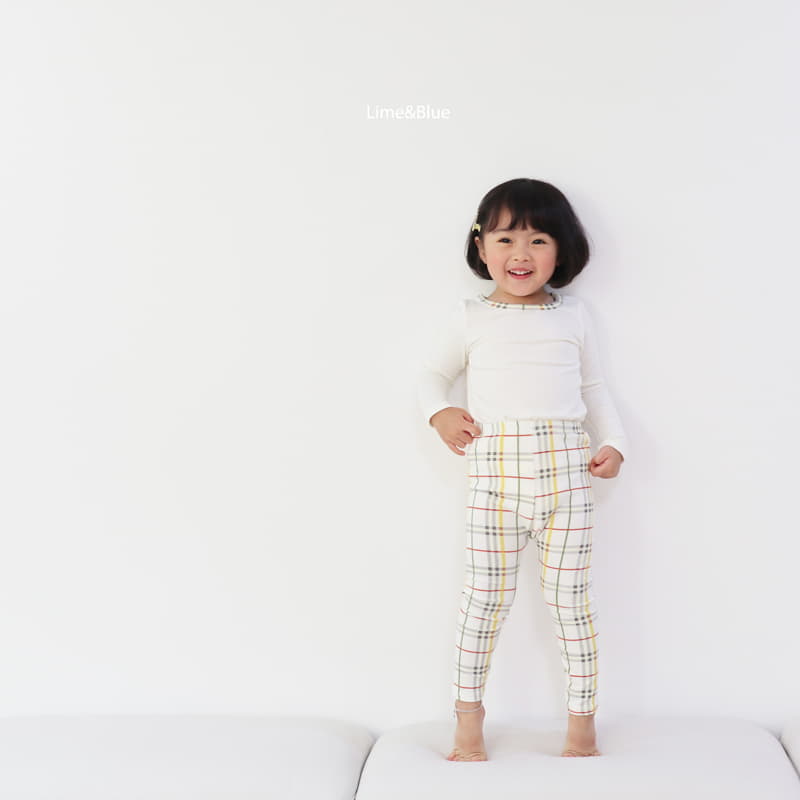 Lime & Blue - Korean Children Fashion - #designkidswear - Basic Check Easywear - 9