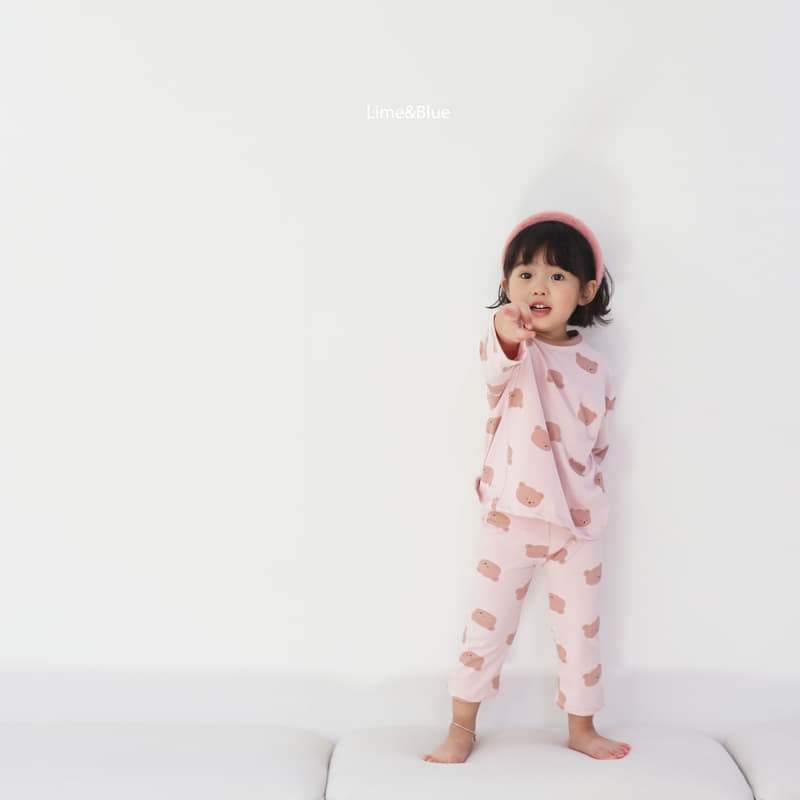 Lime & Blue - Korean Children Fashion - #designkidswear - Bear Easywear - 7