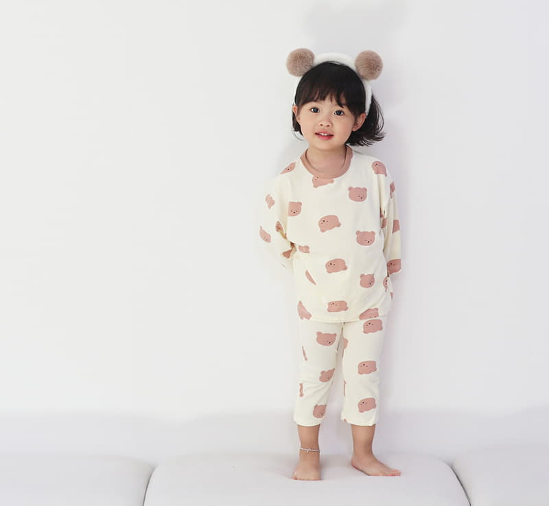 Lime & Blue - Korean Children Fashion - #discoveringself - Bear Easywear - 9