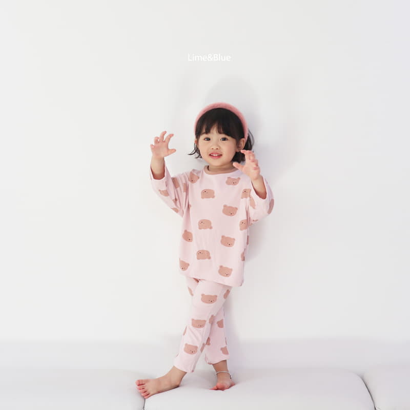 Lime & Blue - Korean Children Fashion - #kidsshorts - Bear Easywear - 10