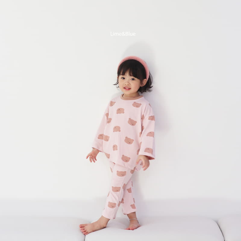 Lime & Blue - Korean Children Fashion - #kidsstore - Bear Easywear - 11