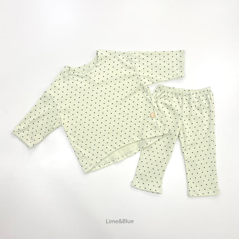 Lime & Blue - Korean Children Fashion - #kidsstore - Celeb Easywear - 5