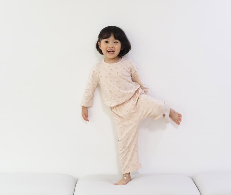 Lime & Blue - Korean Children Fashion - #magicofchildhood - Organic Floral Easywear - 9