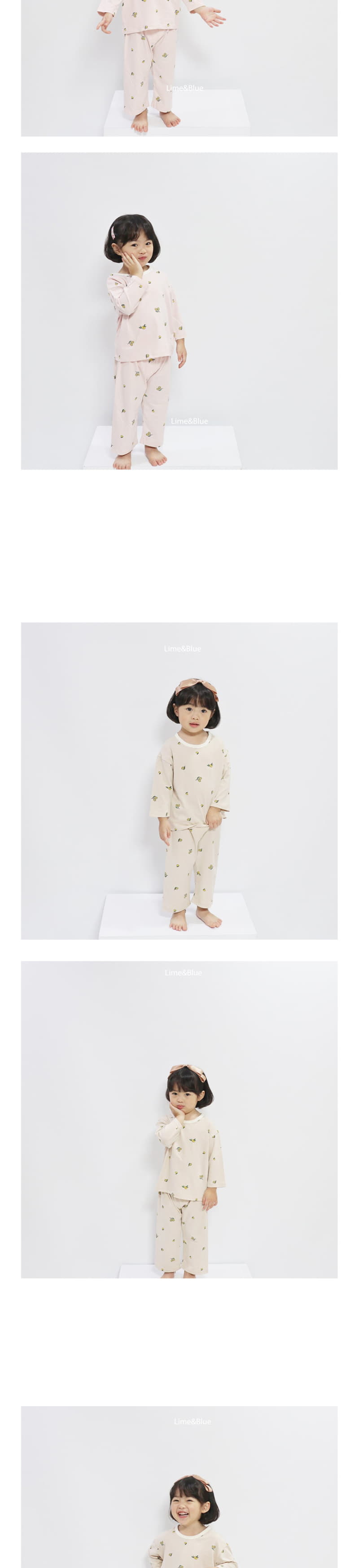 Lime & Blue - Korean Children Fashion - #minifashionista - Organic Olive Easywear - 8