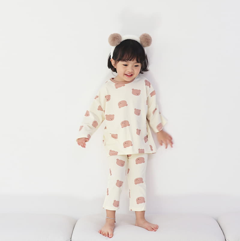 Lime & Blue - Korean Children Fashion - #stylishchildhood - Bear Easywear - 5