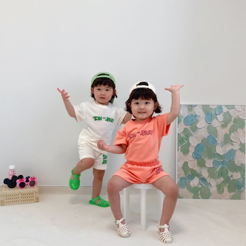 Little Rabbit - Korean Children Fashion - #designkidswear - Fruit Top Bottom Set