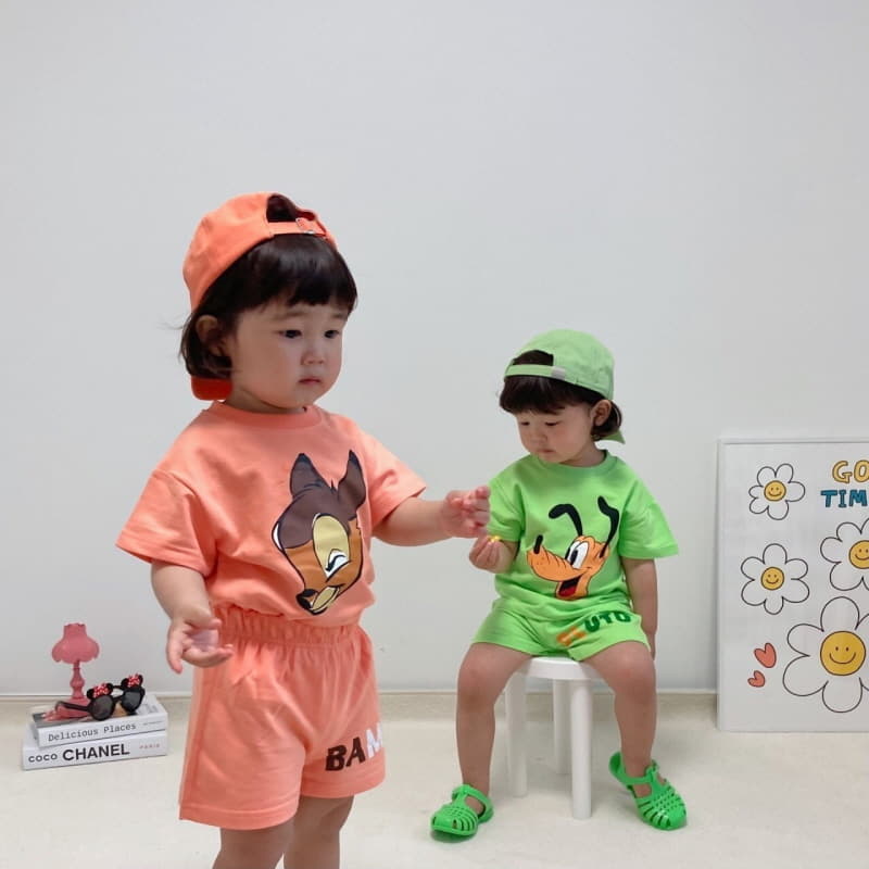 Little Rabbit - Korean Children Fashion - #discoveringself - Mickey And Friends Top Bottom Set - 11