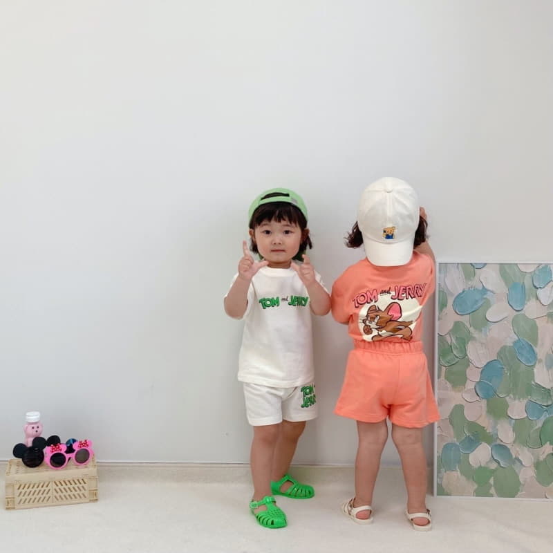 Little Rabbit - Korean Children Fashion - #fashionkids - Fruit Top Bottom Set - 4
