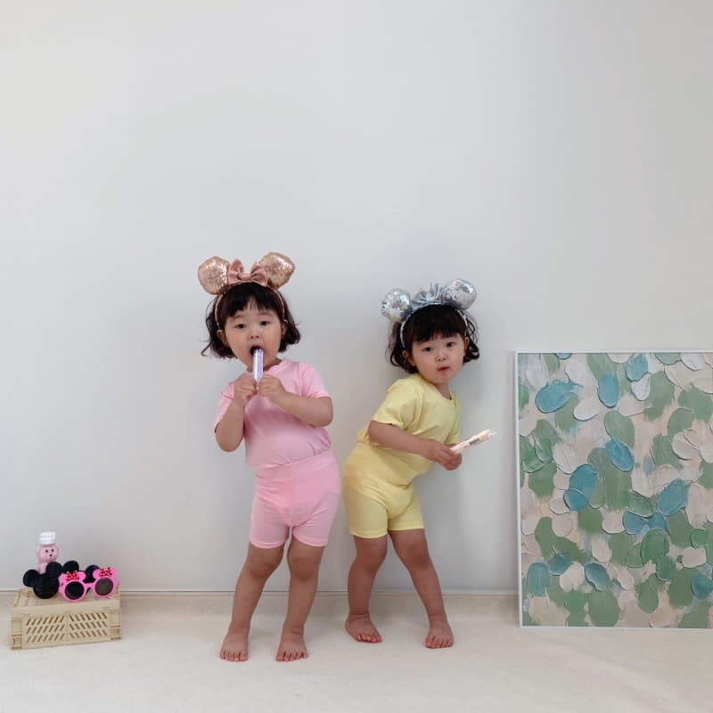 Little Rabbit - Korean Children Fashion - #littlefashionista - Slush Short Leggings - 3
